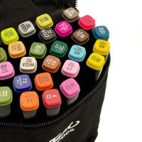 Набір перманентних маркерів на спиртовій основі MPTT30 30 шт.