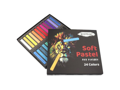 Набір мякої пастелі "Acmeliae" SPC-24 в наборі 24 штуки