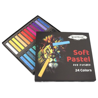Набір мякої пастелі "Acmeliae" SPC-24 в наборі 24 штуки