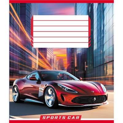 Зошит учнівський "На швидкості світла" 036-570250K-5 в клітинку 36 аркушів