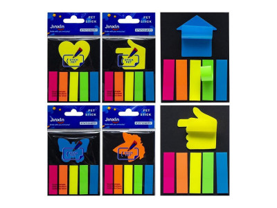 Закладка неонова "Stick Notes" COLOR-IT Р19-1 в асортименті
