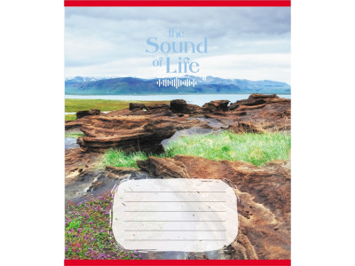 Зошит учнівський "Музика життя" 036-580266L-5 в лінію 36 аркушів