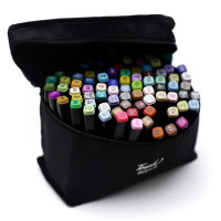 Набір перманентних маркерів на спиртовій основі MPTT80 80 штук двосторонні