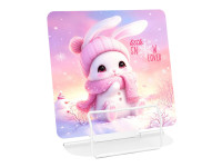 Підставка для книг "Little snow lover" L8617-1 металева