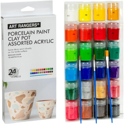 Набір акрилових фарб "Art Ranger Acrylic" A24015-3 24 кольори 15 мл