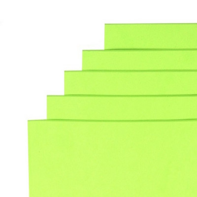 Фоаміран для творчості А4 15A4-7050 світло-салатовий 15 мм 10 аркушів