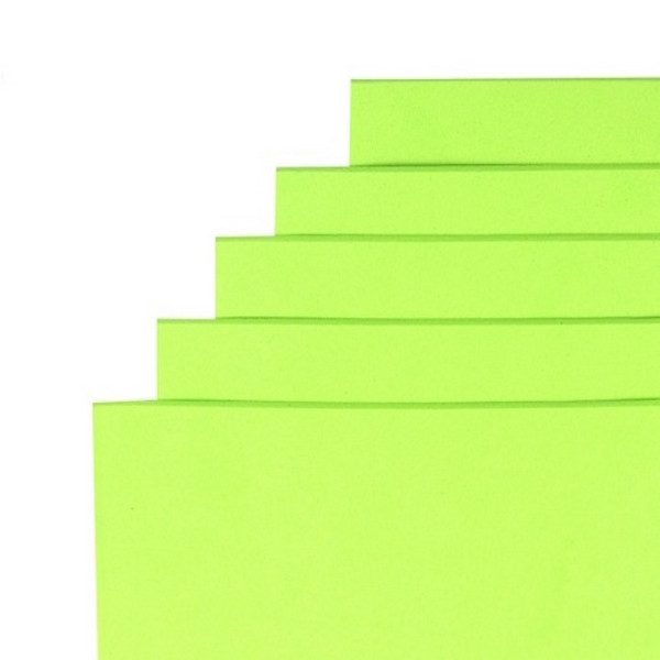 Фоаміран для творчості А4 15A4-7050 світло-салатовий 15 мм 10 аркушів