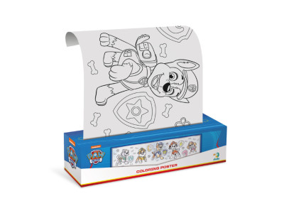 Розмальовка дитяча Paw Patrol Друзі 200192 70х16 см Розмальовка дитяча Paw Patrol Друзі 200192 70х16 см