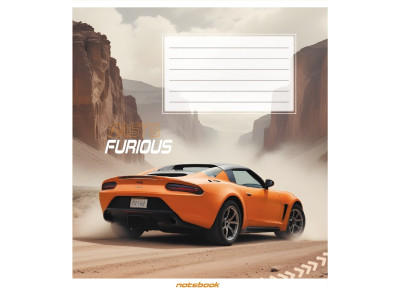 Зошит загальний "В пустелі" 060-590423K-1 в клітинку 60 аркушів