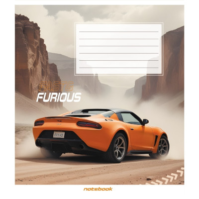 Зошит загальний "В пустелі" 060-590423K-1 в клітинку 60 аркушів