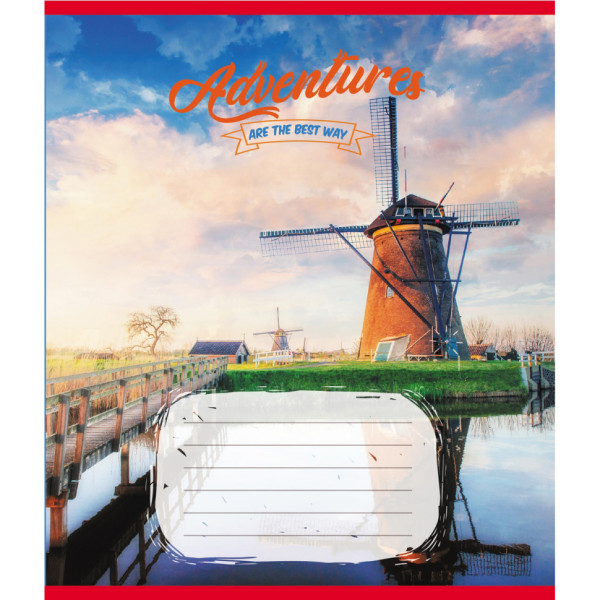 Зошит учнівський "Кращий шлях" 024-560183L-5 в лінію 24 аркуші