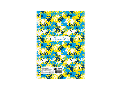 Блокнот "Ukraine" А5 АП-1901-4 40 сторінок пружина збоку