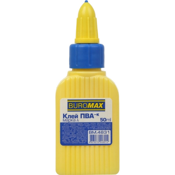 Універсальний клей ПВА BM.4831 з ковпачком-дозатором 50 мл