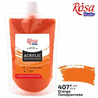 Фарба акрилова Оранжева 323200407 (код 407) 200 мл