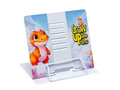 Підставка для книг "Grow up like dino" LTS-8226-1 металева