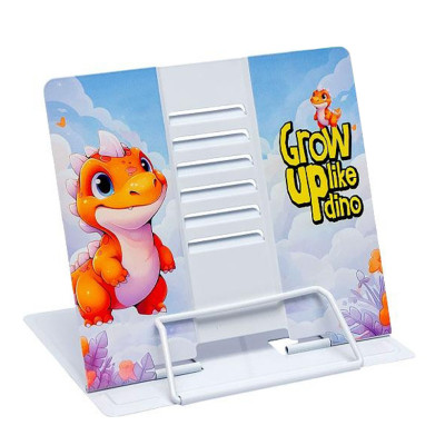 Підставка для книг "Grow up like dino" LTS-8226-1 металева Підставка для книг "Grow up like dino" LTS-8226-1 металева