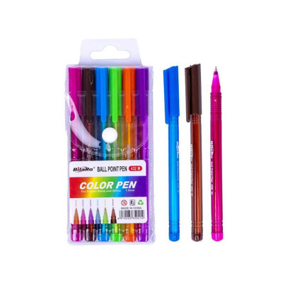 Набір ручок масляних 432-6SP 6 кольорів