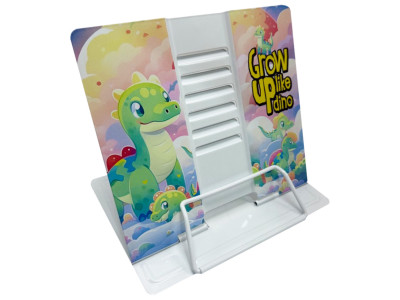 Підставка для книг "Grow up like dino" LTS-8226-3 металева