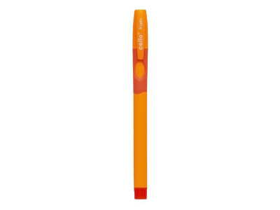 Ручка масляна "Fine Top" CL1361R-50(Blue) синя 07 мм тренажер правша Помаранчевий