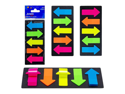 Закладка неонова "Stick Notes Стрілка" COLOR-IT Р06-1 5 кольорів