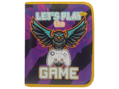 Папка для зошитів на блискавці "Lets play the GAME" АП-1001-15
