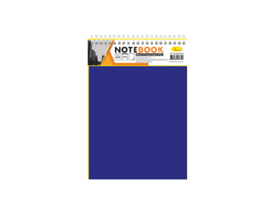 Блокнот А5 В-БП5-80 80 листів пружина зверху Синій