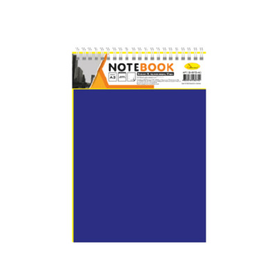 Блокнот А5 В-БП5-80 80 листів пружина зверху Синій