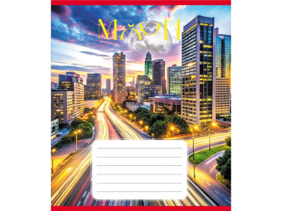 Зошит загальний "Місяць" 060-610055K-1 в клітинку 60 аркушів (959061)