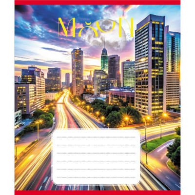 Зошит загальний "Місяць" 060-610055K-1 в клітинку 60 аркушів (959061) Зошит загальний "Місяць" 060-610055K-1 в клітинку 60 аркушів (959061)