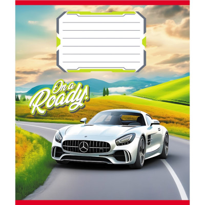 Зошит учнівський "В дорогу" 012-520163L-5 в лінію 12 аркушів