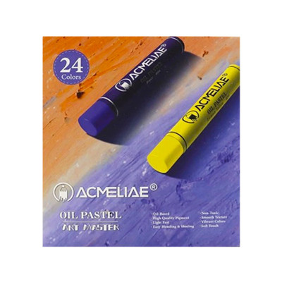 Набір масляної пастелі OPC-24 24 кольори 24 штуки
