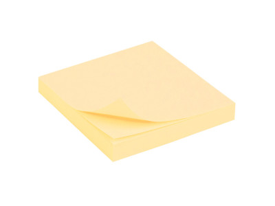 Папір для нотаток самоклеючий DSCN0620(Yellow) 100 шт 76х76 мм