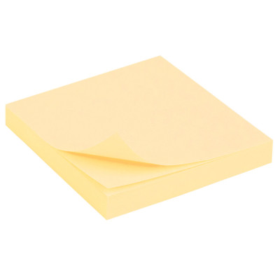 Папір для нотаток самоклеючий DSCN0620(Yellow) 100 шт 76х76 мм