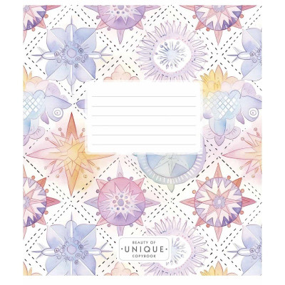 Зошит учнівський "Unique" 024-3372L-5 в лінію 24 аркушів