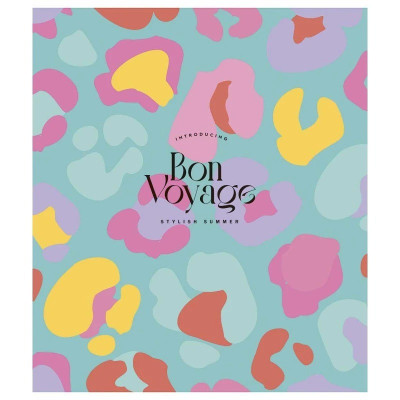 Зошит учнівський "Bon Voyage" 012-3206K-5 в клітинку 12 аркушів