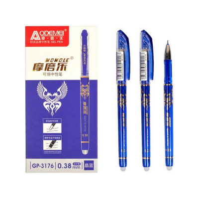 Ручка "пише-стирає" синя COLOR-IT 3176(Blue) упаковка 12 шт