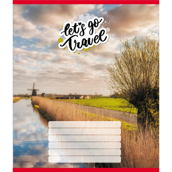 Зошит учнівський "Село" 012-500342K-2 в клітинку 12 аркушів