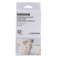 Набір акрилових фарб "Art Ranger Acrylic" A12015-3 12 кольорів 15 мл