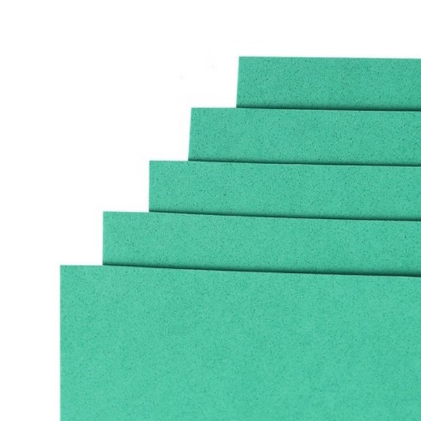 Фоаміран для творчості А4 15A4-7045 темно-зелений 15 мм 10 аркушів