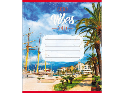 Зошит учнівський "Вайб" 024-550429K-3 в клітинку 24 аркуші