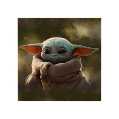Постер на ПВХ "Yoda Grogu Portrait" UkrPoster 2200550041 без рамки 50х50 см