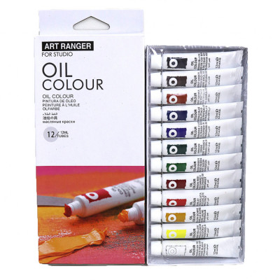 Набір фарб масляних "Art Ranger"12 кольорів Oil EO 1212C-3 12мл
