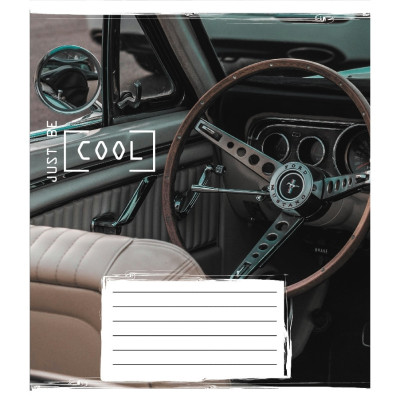 Зошит учнівський "Лакшері" 036-570038K-3 в клітинку 36 аркушів