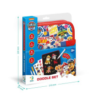 Дитяча набір для малювання "Paw Patrol" 200518 6 кольорових маркерів Дитяча набір для малювання "Paw Patrol" 200518 6 кольорових маркерів