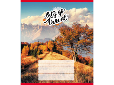 Зошит учнівський "Село" 012-500342K-3 в клітинку 12 аркушів