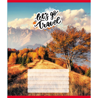 Зошит учнівський "Село" 012-500342K-3 в клітинку 12 аркушів