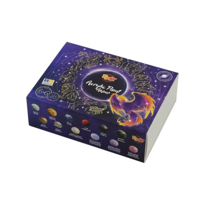 Набір акрилових фарб 851203 6+6 кольорів по 20 мл