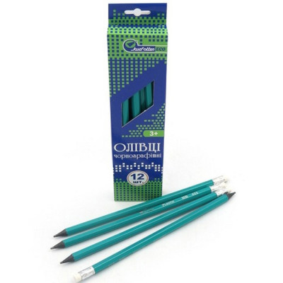 Набір олівців J. Otten ECO 655B-HB 12 штук