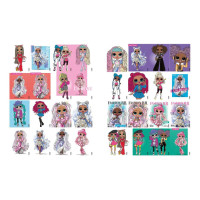 Дитяча книжка-розмальовка "Fashion Show LaRose" LCB2 зі стікерами Дитяча книжка-розмальовка "Fashion Show LaRose" LCB2 зі стікерами