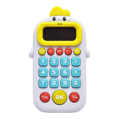 Калькулятор розвиваючий 99-7(White) зі звуком, англійська озвучка